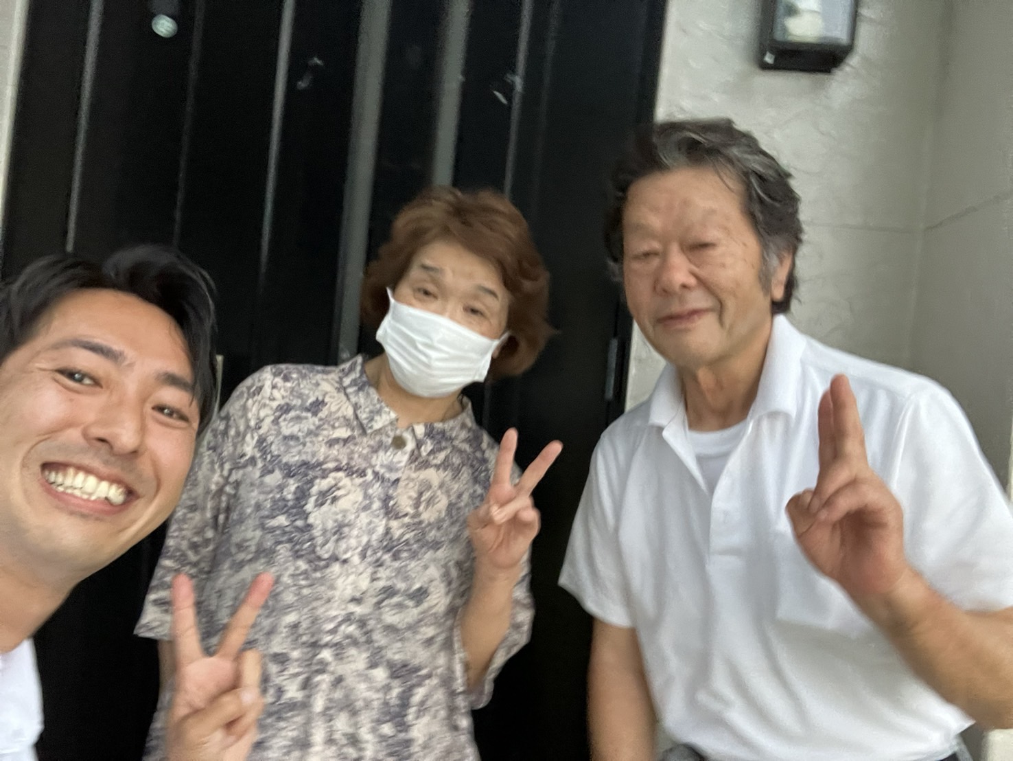 笛吹市　お客様とのお写真
